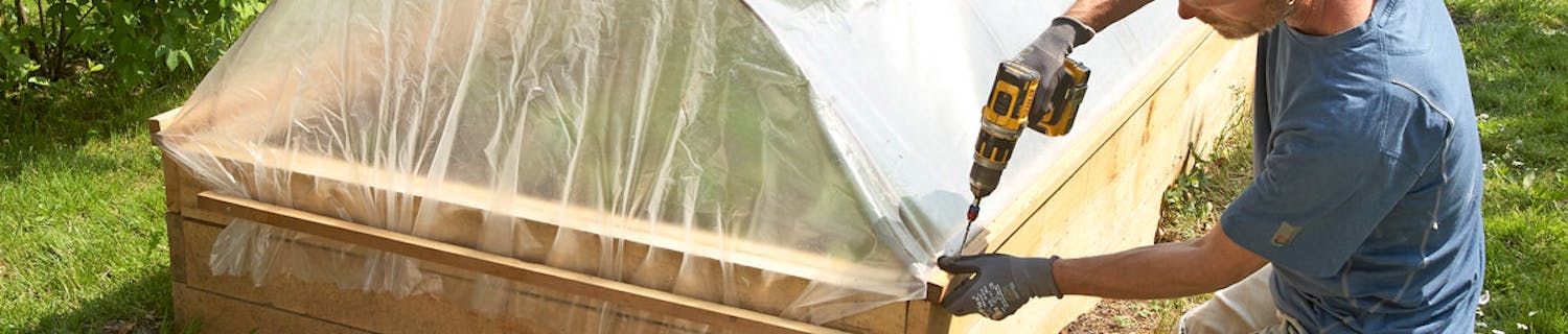 Plastfolie Fungerer plastfolie til et drivhus?